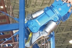 cross cutter metal application